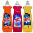 AJAX LEMON     SUPER DEGREASER DISH LIQUID For Sale