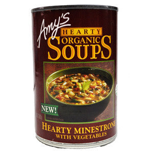 AMY S ORGANIC SOUPS HEARTHY MINESTRONE WITH VEGETABLES For Cheap