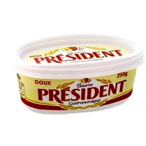 PRESIDENT UNSALTED BUTTER Supply