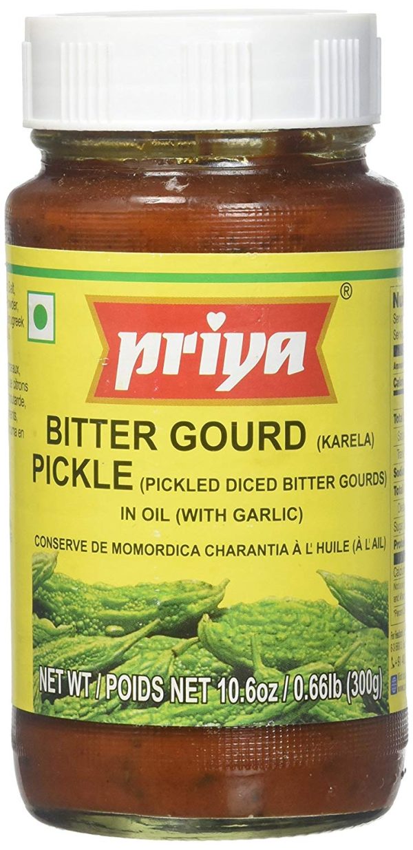 Bitter Gourd Pickle (Karela Pickle) in Oil w  Garlic For Sale