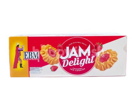 EBM - Strawberry Jam Cookies 88.3g Fashion