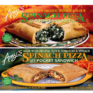 AMY S ORGANIC CHEESE PIZZA POCKET SANDWICH Online Sale