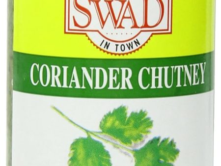 Swad Coriander Chutney, 7.5 Ounce Supply