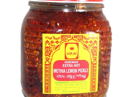 Extra Hot Methia Lemon Pickle For Cheap