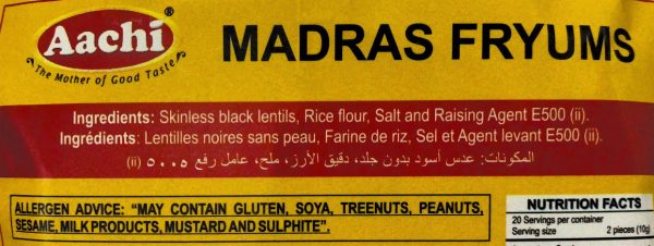 Madras Fryums Hot on Sale