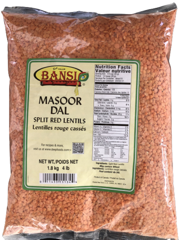 Masoor Dal (split red lentils) For Discount