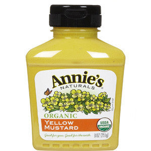 ANNIE S ORGANIC YELLOW MUSTARD For Sale