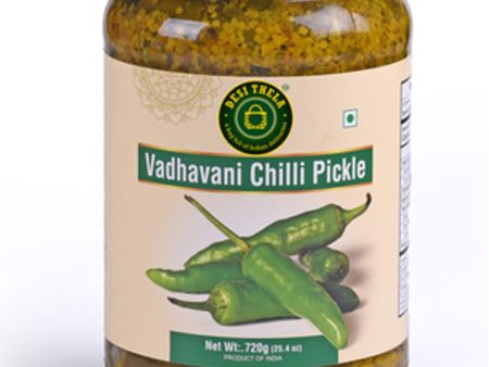 Vadhavani Chilli Pickle Hot on Sale