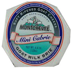 MONTCHEVRE MINI CABRIE GOAT MILK BRIE For Sale