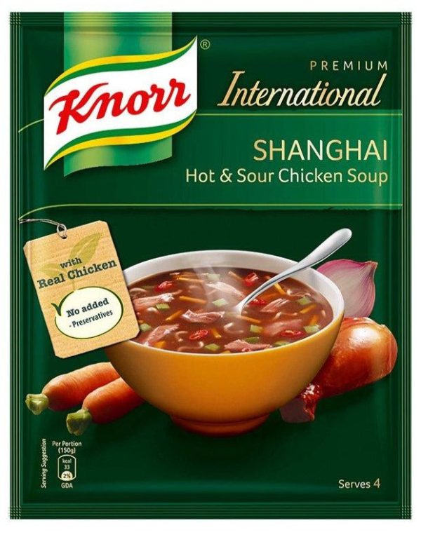 Shanghai Hot & Sour Chicken Soup Hot on Sale