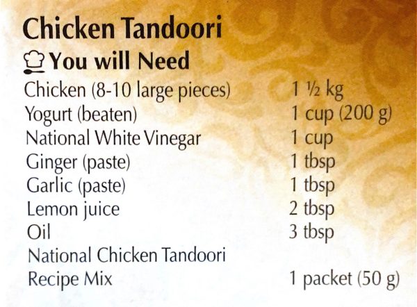 Chicken Tandoori Online