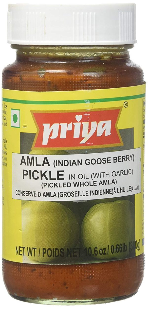 Amla Pickle in Oil w  Garlic (Indian Gooseberry) For Discount