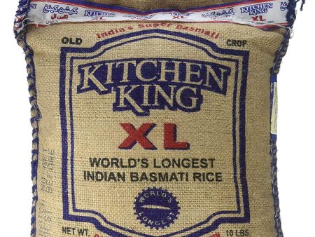 Kitchen King XL 2-Year Aged White Basmati, 10 Lbs Online